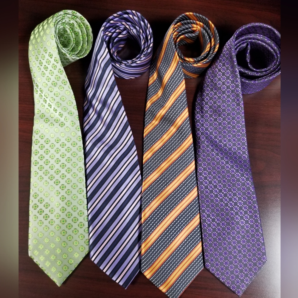 Lot Of 4 NWOT COOGI Men's  Ties